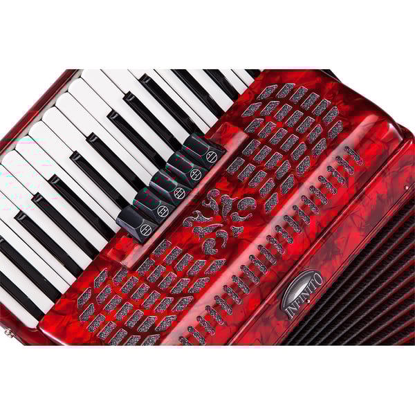 SOUNDSATION Fisarmonica 72 bassi rossa