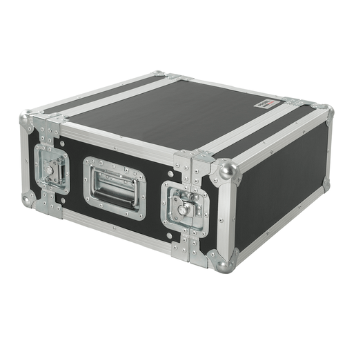 PROEL STAGE Flight case professionale 4U a rack 19', profondità utile corpo 25cm.