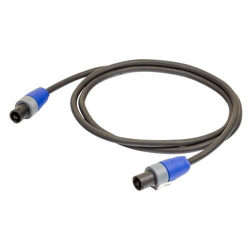 PROEL STAGE Cavo professionale esoterico per diff usori acustici passivi (sez. 2 x 1,5 mm2) con connessioni Speakon 2P Neutrik/ NL2FX - HPC610BK - NL2FX. Lunghezza: 15 m. Colore disponibile: Nero Altre lunghezze disponibili: visualizzare le specifiche tecniche