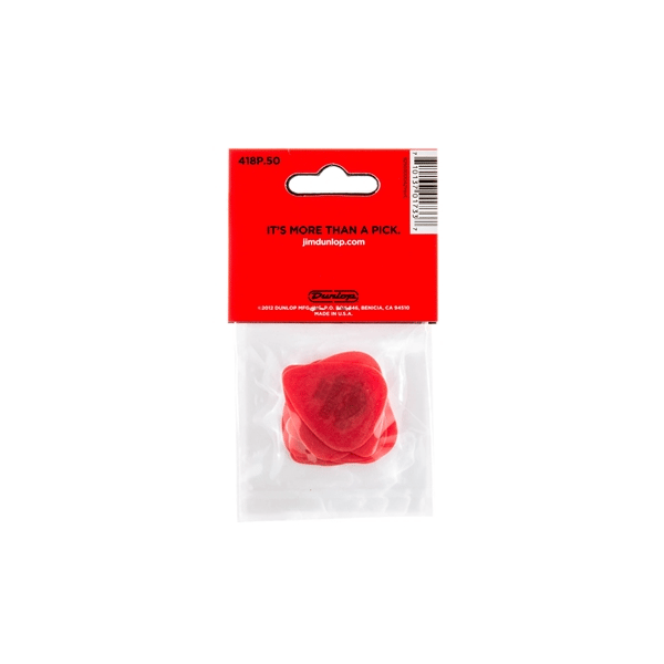 Dunlop 418P Tortex Standard Red .50