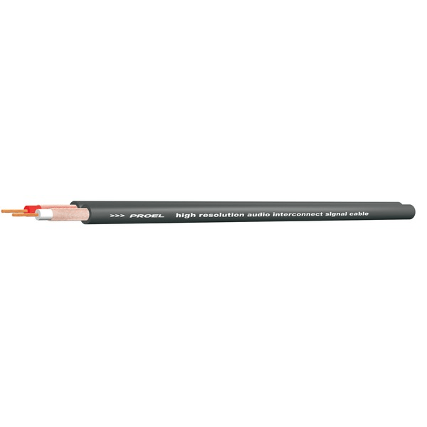 PROEL STAGE Cavo piatto a 2 conduttori singolarmente schermati con guaina esterna in PVC fl essibile. Sezione: 2 x 0.14 mm2.