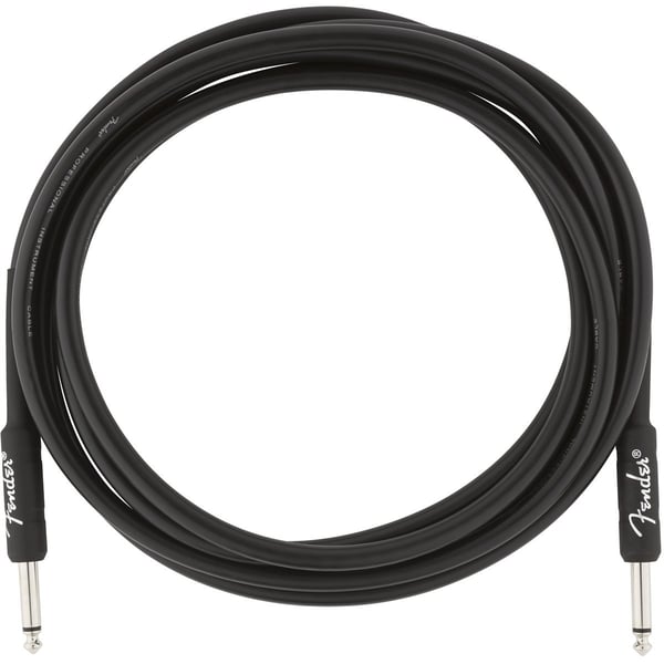 FENDER Cavo per strumenti serie Professional Straight/Straight 10' Black. Modello 0990820024