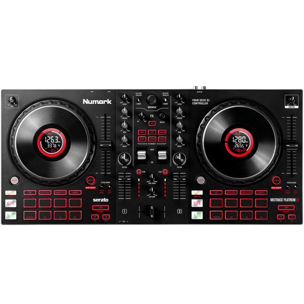 NUMARK MIXTRACK PLATINUM FX CONTROLLER MIDI USB PER DJ