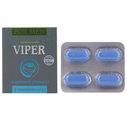 VIPER POTENCIADOR MASCULINO 4 CAPSULAS