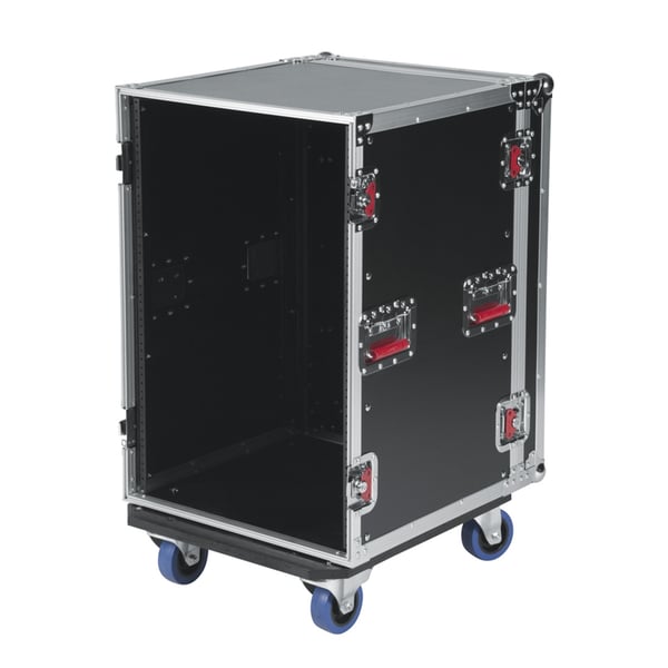 Gator Cases G-TOUR 16U CAST Flight Case ATA da 16U Rack con rotelle
