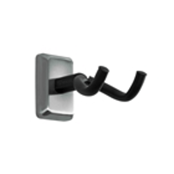 Gator Frameworks GFW-GTR-HNGRSCH Supporto a muro per chitarra con piastra in cromo satinato