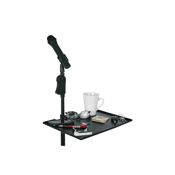Gator Frameworks GFW-SHELF1115 Mensola per asta microfonica 28 x 38 cm<br>