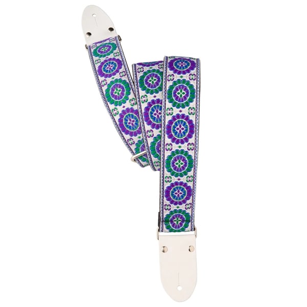PRS 2" Retro Guitar Strap White