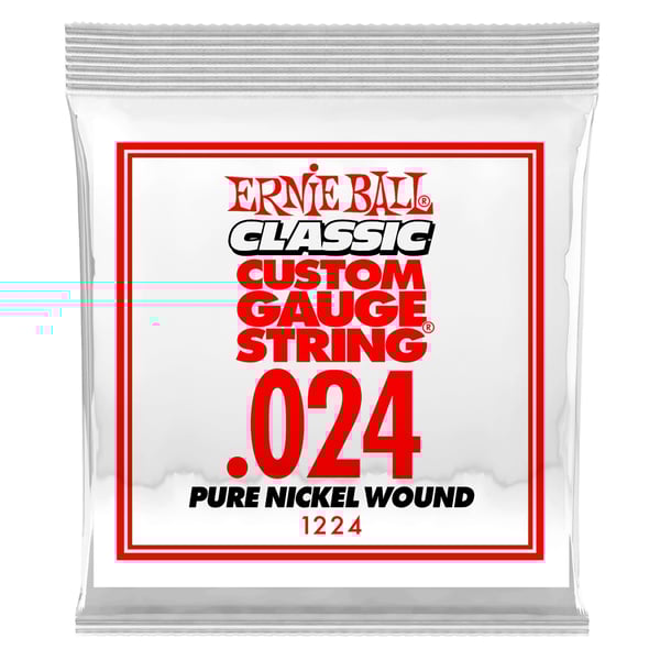 Ernie Ball 1224 Pure Nickel Wound .024
