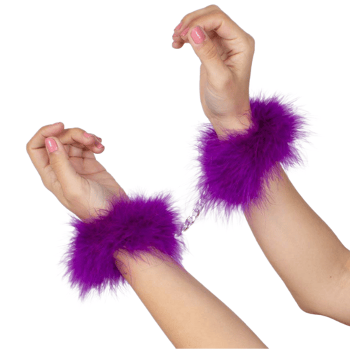 SECRETPLAY 100% FETISH SECRETPLAY - MANETTE MARABOU VIOLA
