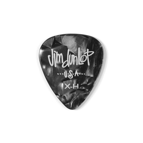 Dunlop 483P#02 Black Perloid - Extra Heavy