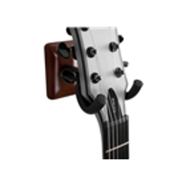 Gator Frameworks GFW-GTR-HNGRMHG Supporto a muro per chitarra con piastra mogano<br>
