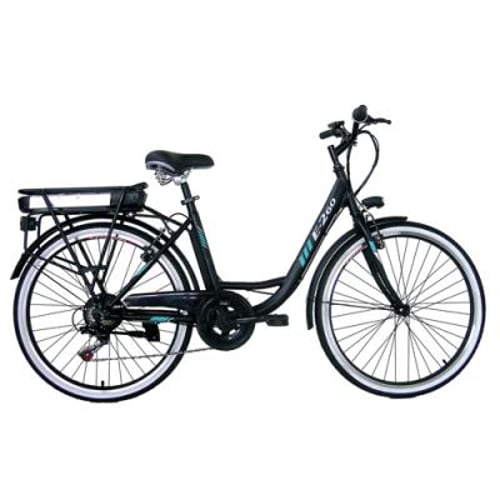 BICICLETTA ELETTRICA 'CEHL' COPPI 26' - colore nero