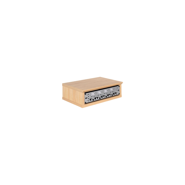Gator Frameworks GFW-ELITERK-2U-MPL Rack 2U in legno naturale opaco<br>