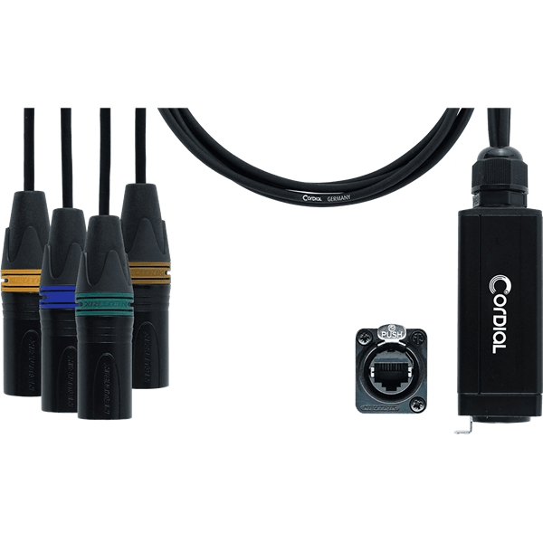 Cordial CDX 0.7 MN 3 QUAD-DMX