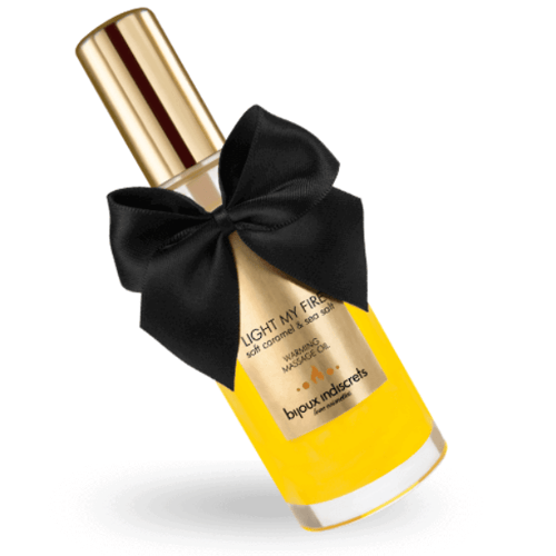 BIJOUX LOVE COSMETIQUES BIJOUX - OLIO DA MASSAGGIO EFFETTO CALDO AROMA CARAMELLO