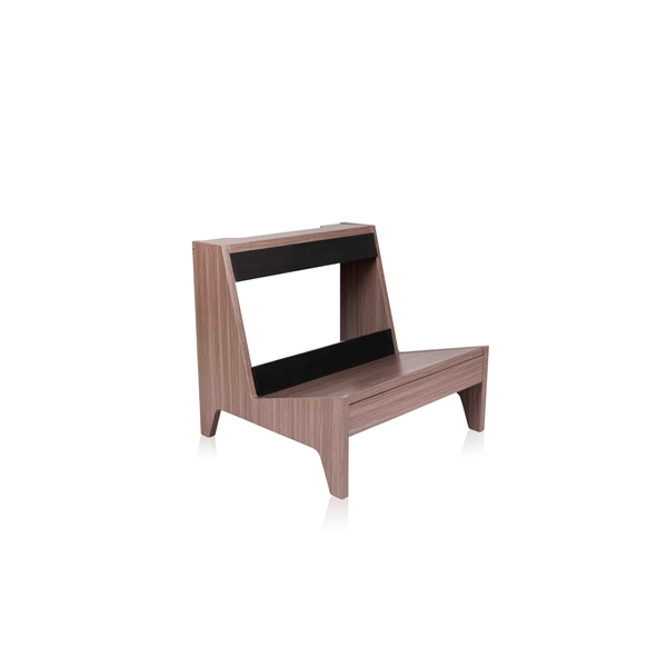 Gator Frameworks GFW-ELITEGTRAMPSM-GRY Stand per amplificatore combo Small in finitura Driftwood Grey&lt;br&gt;