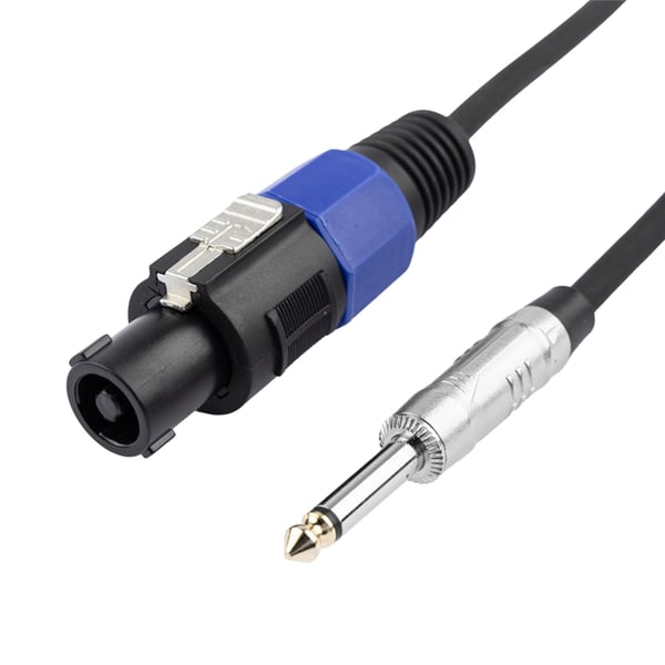 Gator Cableworks GCWB-SPK-25-1TL Cavo speaker jack TS dritto/speakon 7.6 m Serie Backline