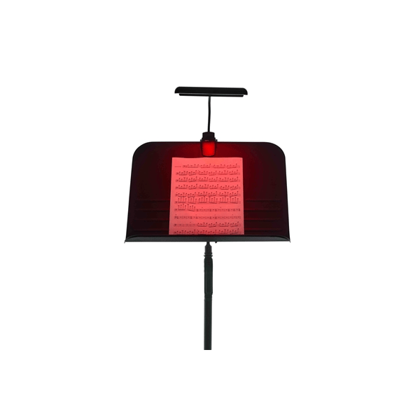 Gator Frameworks GFWMUSLEDR - Lampada LED rossa per leggii musicali