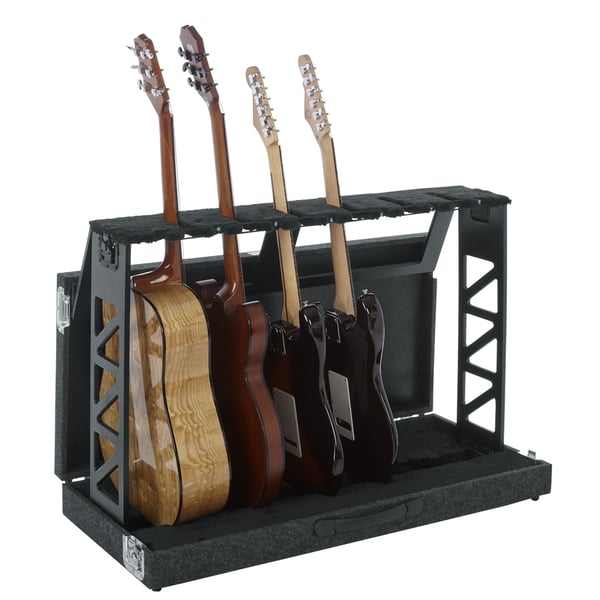 Gator Cases GTRSTD6 Supporto rack 6 chitarre richiudibile<br>