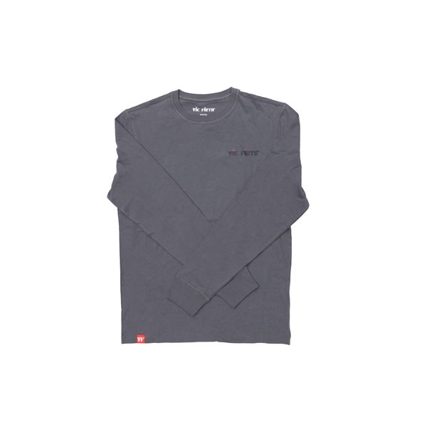 Vic Firth VALS0011 GRAY LONG SLEEVE TEE SMALL