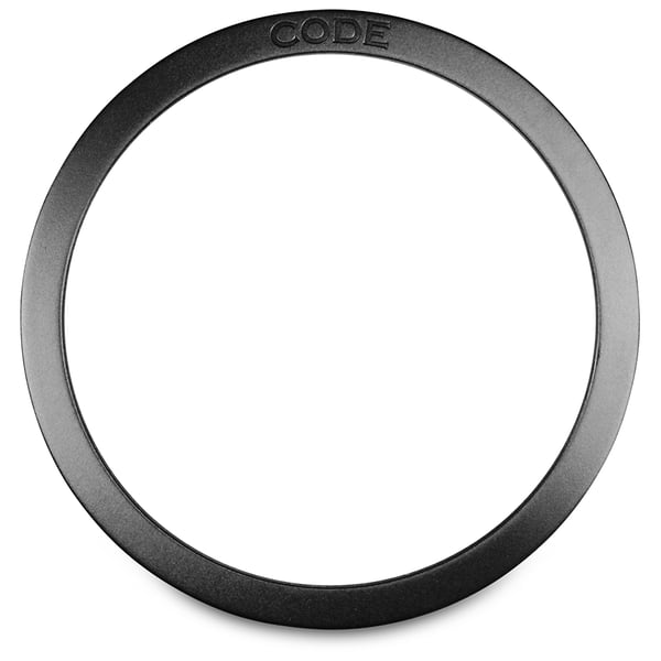 Code PORT HOLES Anello di rinforzo da 4" Nero - PRTHLBL41