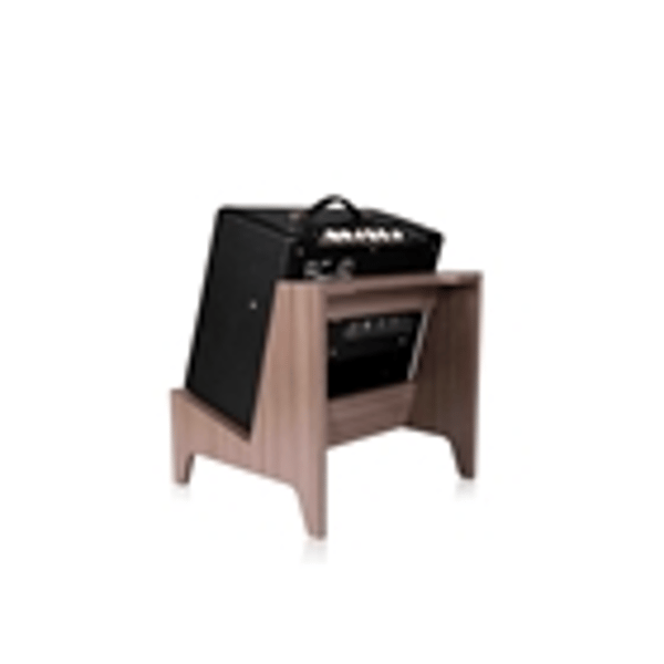 Gator Frameworks GFW-ELITEGTRAMPSM-GRY Stand per amplificatore combo Small in finitura Driftwood Grey<br>