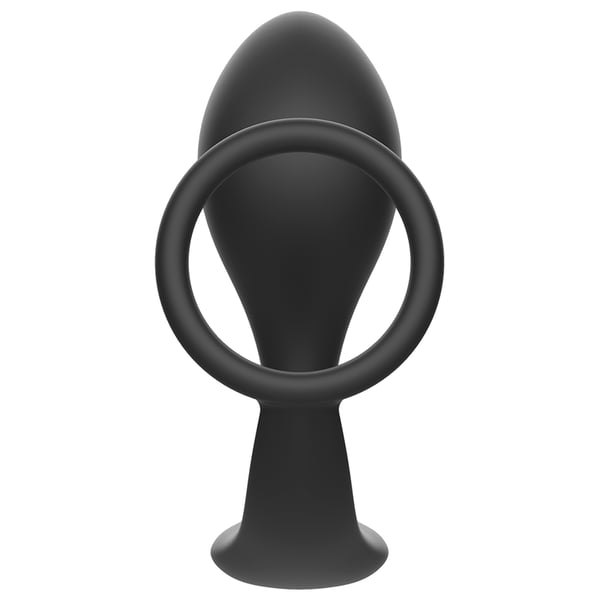 ADDICTED TOYS ANAL PLUG MIT SCHWARZEM SILIKONRING