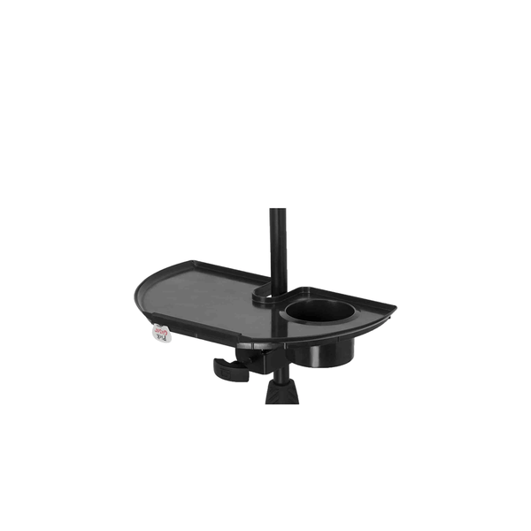 Gator Frameworks GFW-MICACCTRAY Vassoio per accessori con portabicchiere per asta microfonica&lt;br&gt;