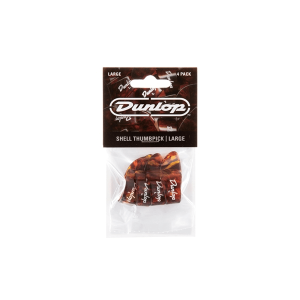 Dunlop 9023P THUMB LARGE - PLAYER'S PACK 4 PLETTRI
