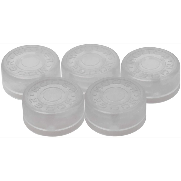 MOOER WHITE FOOTSWITCH TOPPER,5 PCS PER BAG