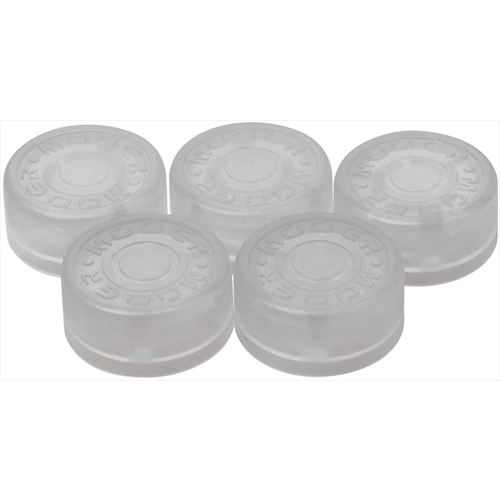 MOOER WHITE FOOTSWITCH TOPPER,5 PCS PER BAG