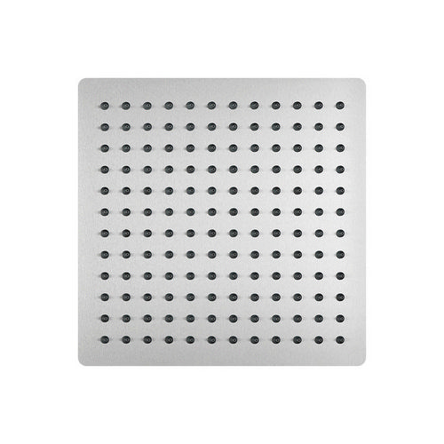 SOFFIONE DOCCIA QUADRO ULTRA SLIM ACCIAIO INOX