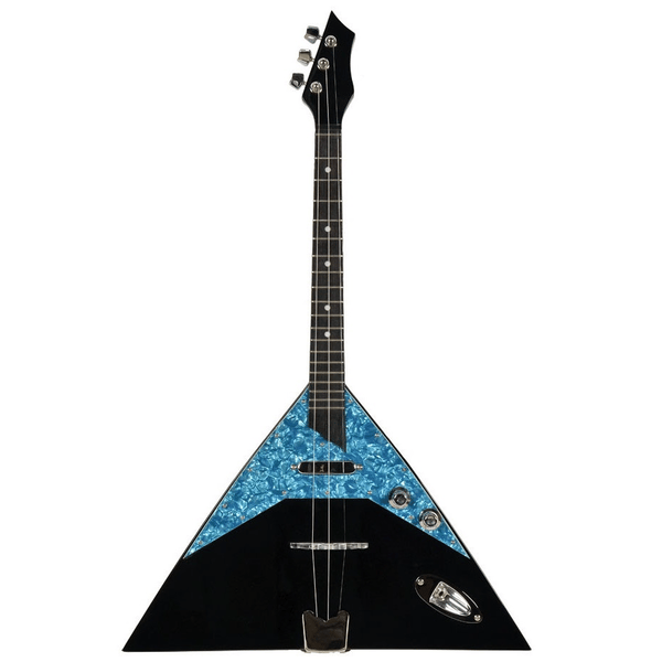 HORA ELECTRIC PRIM BALALAIKA PRIMA SOPRANO 3 CORDE ELETTRIFICATA 2 TONI MADE IN EUROPE TOP ABETE MASSELLO CORPO ACERO MASSELLO TASTIERA ACACIA MANICO FAGGIO SCALA 440mm