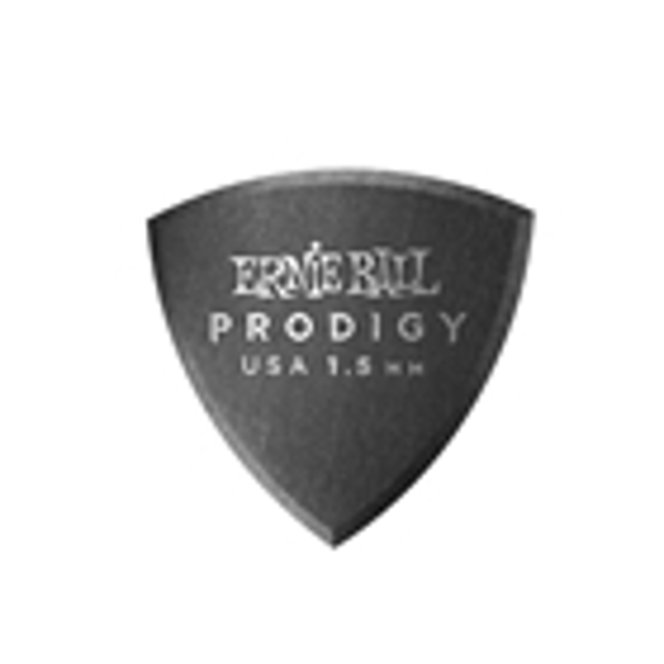 Ernie Ball 9331 Plettri Prodigy Shield Black 1,5 mm Busta 6
