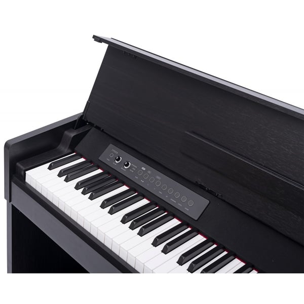 MEDELI Pianoforte digitale compatto con finitura in colore nero