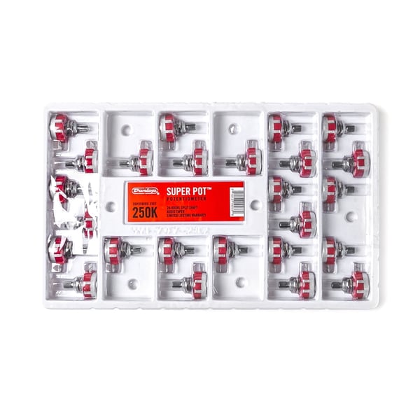 Dunlop DSP250KBU Super Pot 250K Split Shaft, Tray 25