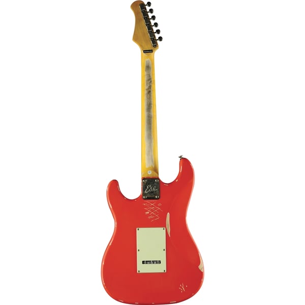 Eko Guitars S-300 Relic Fiesta Red
