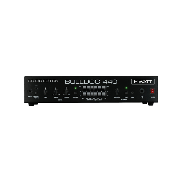Hiwatt Bulldog 440 Studio testata per basso 440 W versione studio