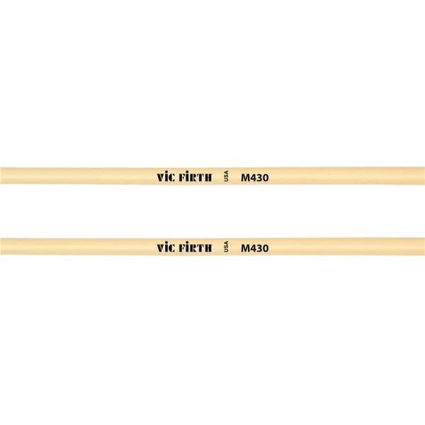 Vic Firth M430 - Articulate Series Mallet - 1" Lexan Round