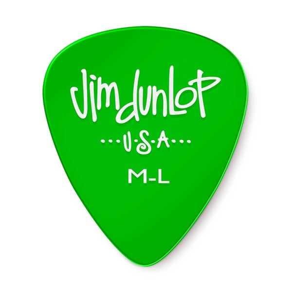 Dunlop 486RML Gels Green, Medium Light