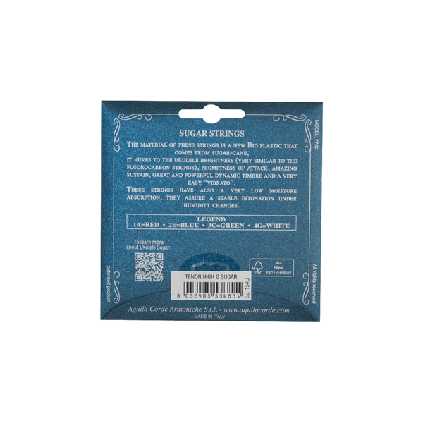 Aquila 154U Sugar Ukulele set GCEA