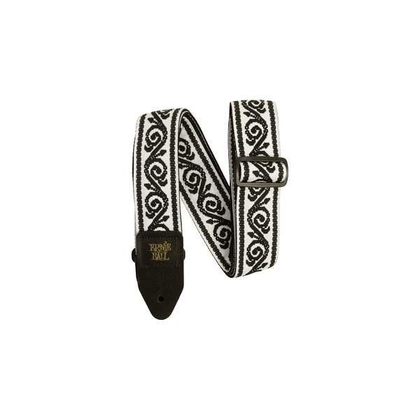 Ernie Ball 5342 Black Vine Jacquard Strap