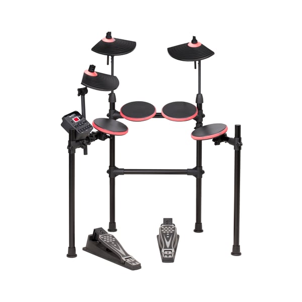 MEDELI Batteria elettronica con rack compatto richiudibile e led light