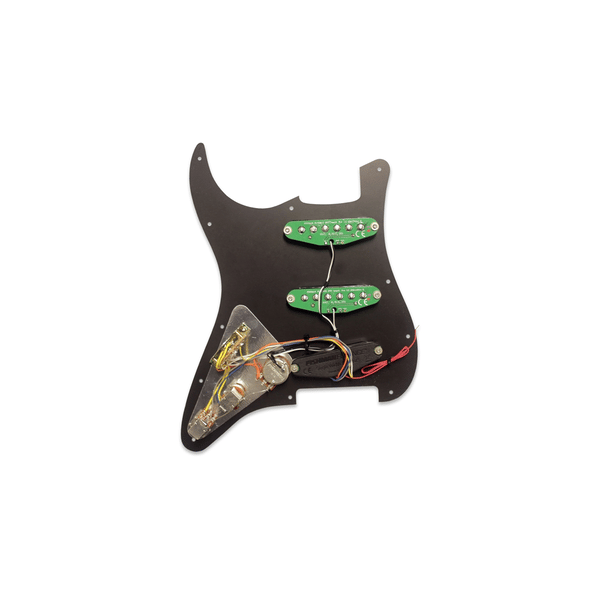 Fishman Fluence Loaded Pickguard Stratocaster 3 Single Width Black