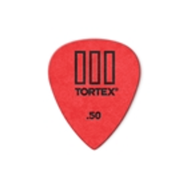 Dunlop 462R Tortex III Red .50