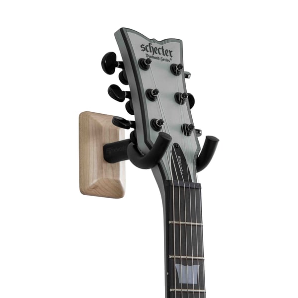 Gator Frameworks GFW-GTR-HNGRMPL Supporto a muro per chitarra con piastra in acero<br>