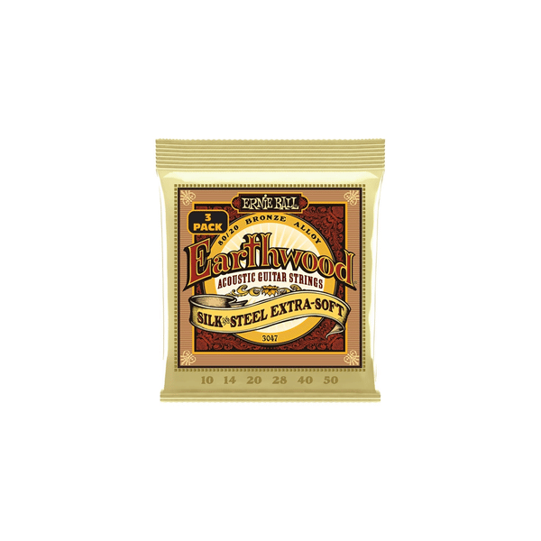 Ernie Ball 3047 Erthwd Silk and Steel Extra10 50