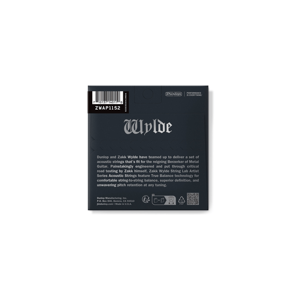 Dunlop ZWAP1152 Zakk Wylde Signature 11-52