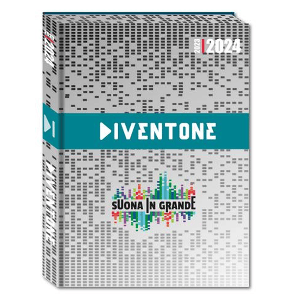 DIARIO DATATO STANDARD 16 MESI DIVENTONE GRIGGIO